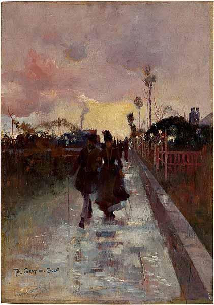 Charles conder Going Home Spain oil painting art
